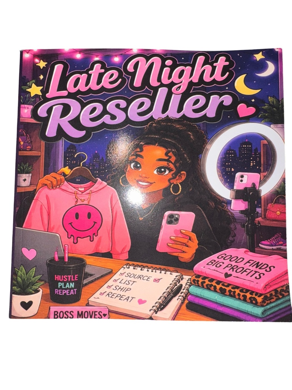 Late Night Reseller adult coloring book